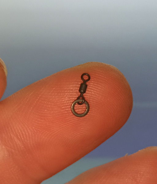 Micro Hook Ring Swivel #20